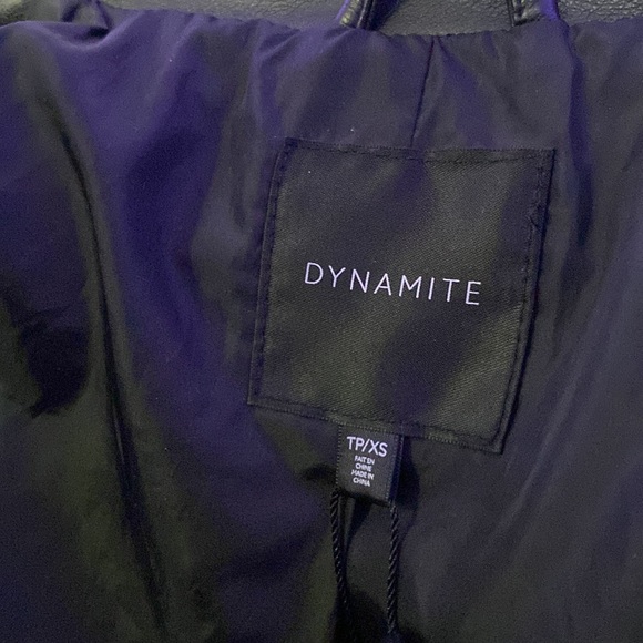 A never used dynamite leather jacket - Picture 3 of 3